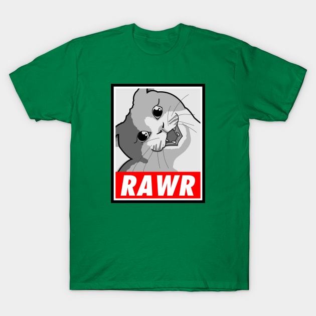 KITTY RAWR T-Shirt by Dripsha